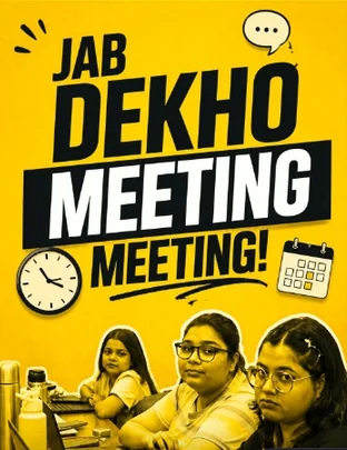 Reel cover: Jab Dekho Meeting Meeting!